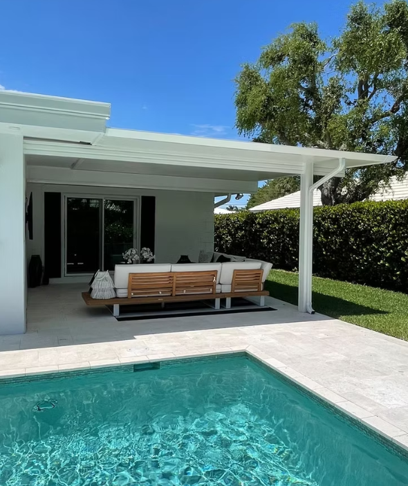 Santafe covered pergola