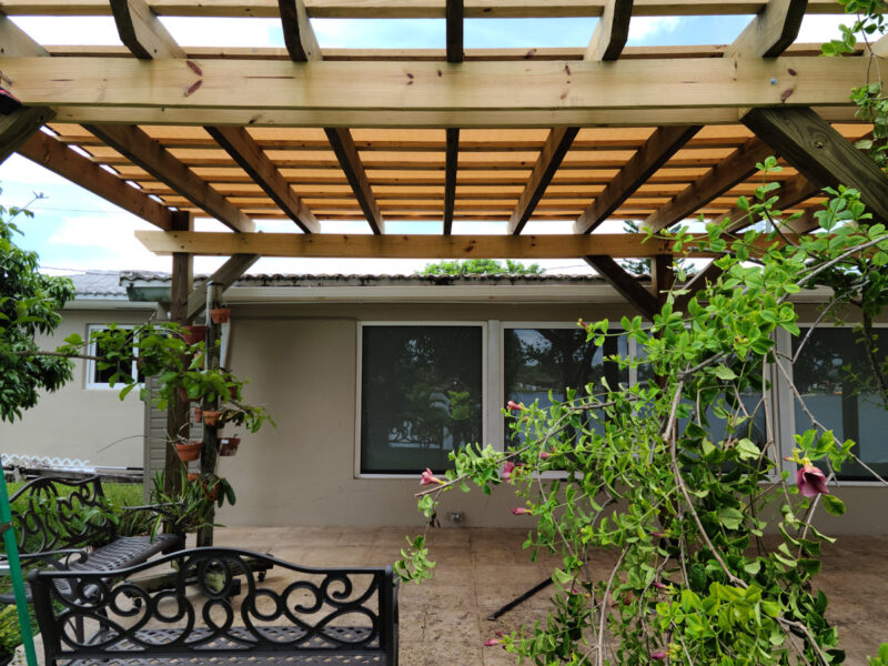 Wood Pergola